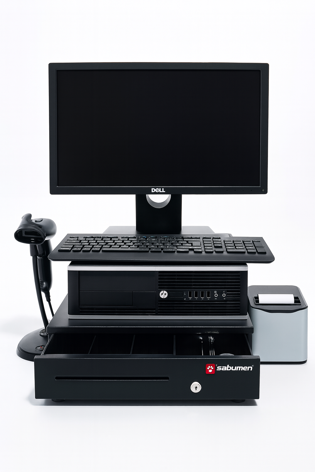 Kit Sistema POS iClickPOS (computador, impresora, cajón y lector)